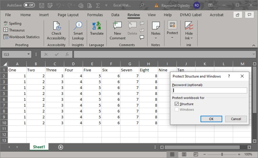 Excel Security 6