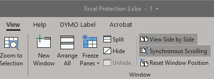 Excel Side by Side 5