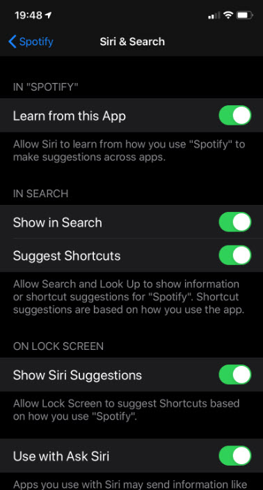 Siri and Spotify 3
