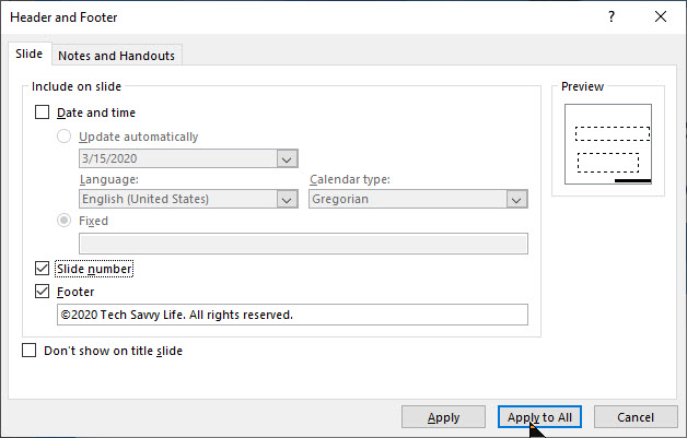 PowerPoint Slide Numbers 3