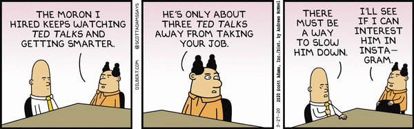 Dilbert and Instagram