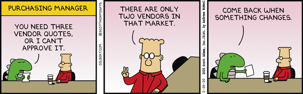 Dilbert Purchasing
