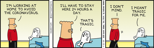 Dilbert and Coronavirus