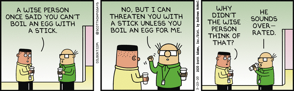 Dilbert and Egg