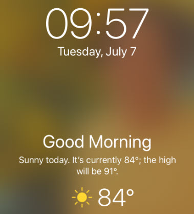 Weather Lock Screen 4