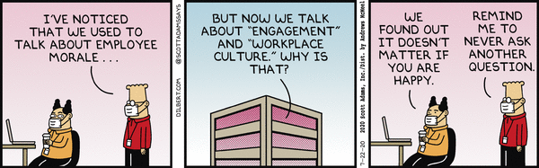 Dilbert and Morale