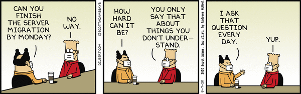 Dilbert and Server