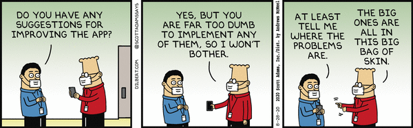 Dilbert and Suggestions