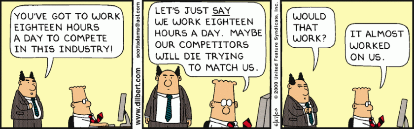 Dilbert and Work