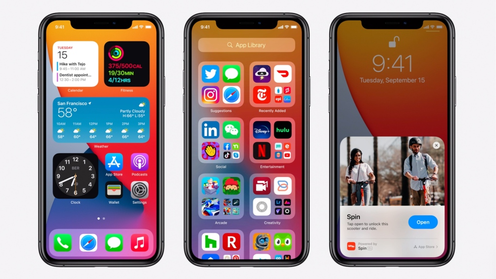 iOS 14 Header