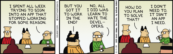 Dilbert and Developers