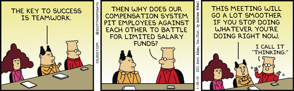 Dilbert and Teamwork