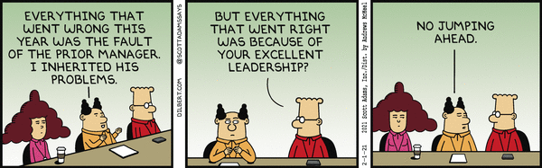Dilbert and Wrong