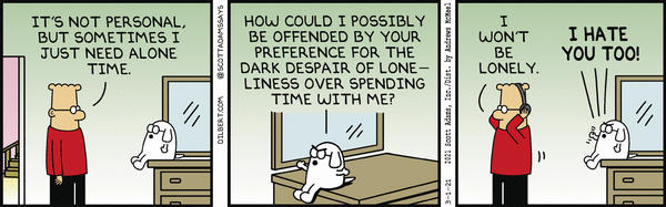 Dilbert and Lonely