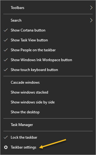 Taskbar 1