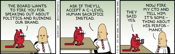 Dilbert and Board