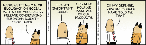 Dilbert and Issue