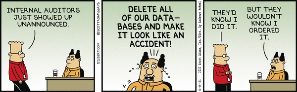 Dilbert and Auditors