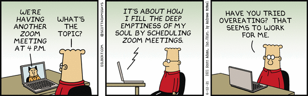 Dilbert and Zoom