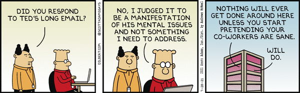 Dilbert and Sane