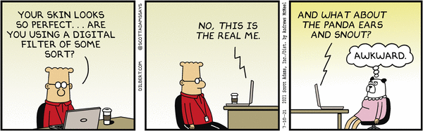 Dilbert and Skin