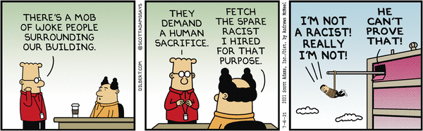 Dilbert and Woke