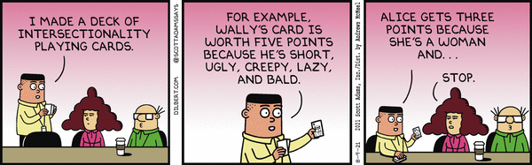 Dilbert and Cards