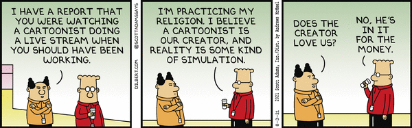 Dilbert and Creator