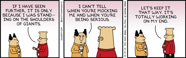 Dilbert and Giants