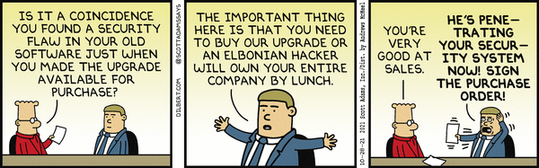 Dilbert and Security