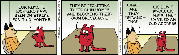 Dilbert and Strike