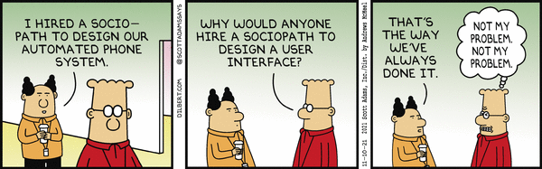 Dilbert and Phone
