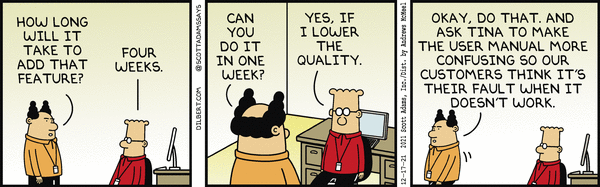 Dilbert and Feature