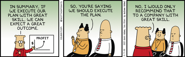 Dilbert and Plan