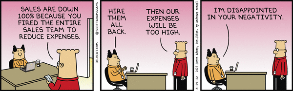 Dilbert and Sales