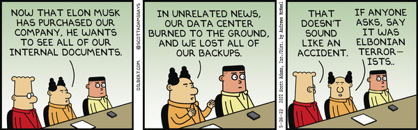 Dilbert and Musk