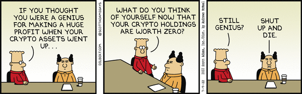Dilbert and Crypto