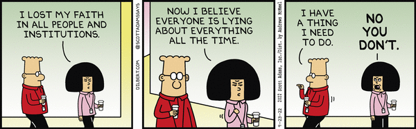 Dilbert and Faith