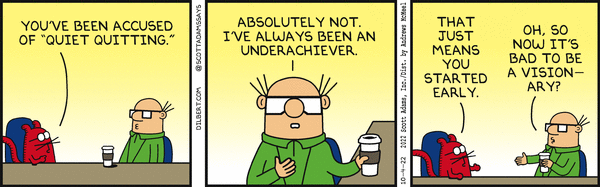 Dilbert and Quiet