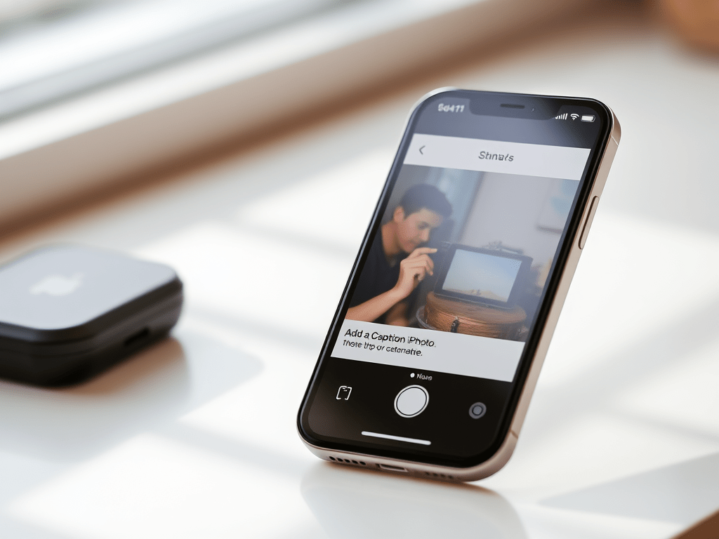Enhance Your iPhone Photos with Simple&nbsp;Captions