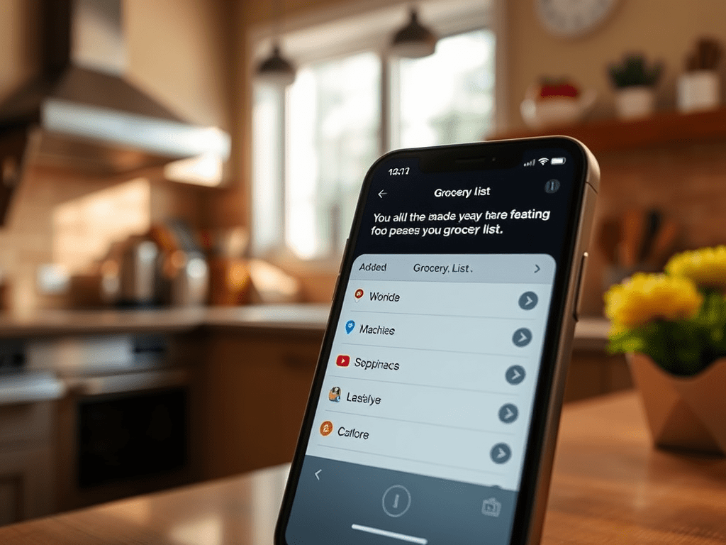 Quickly Add Items to Grocery List with&nbsp;Siri