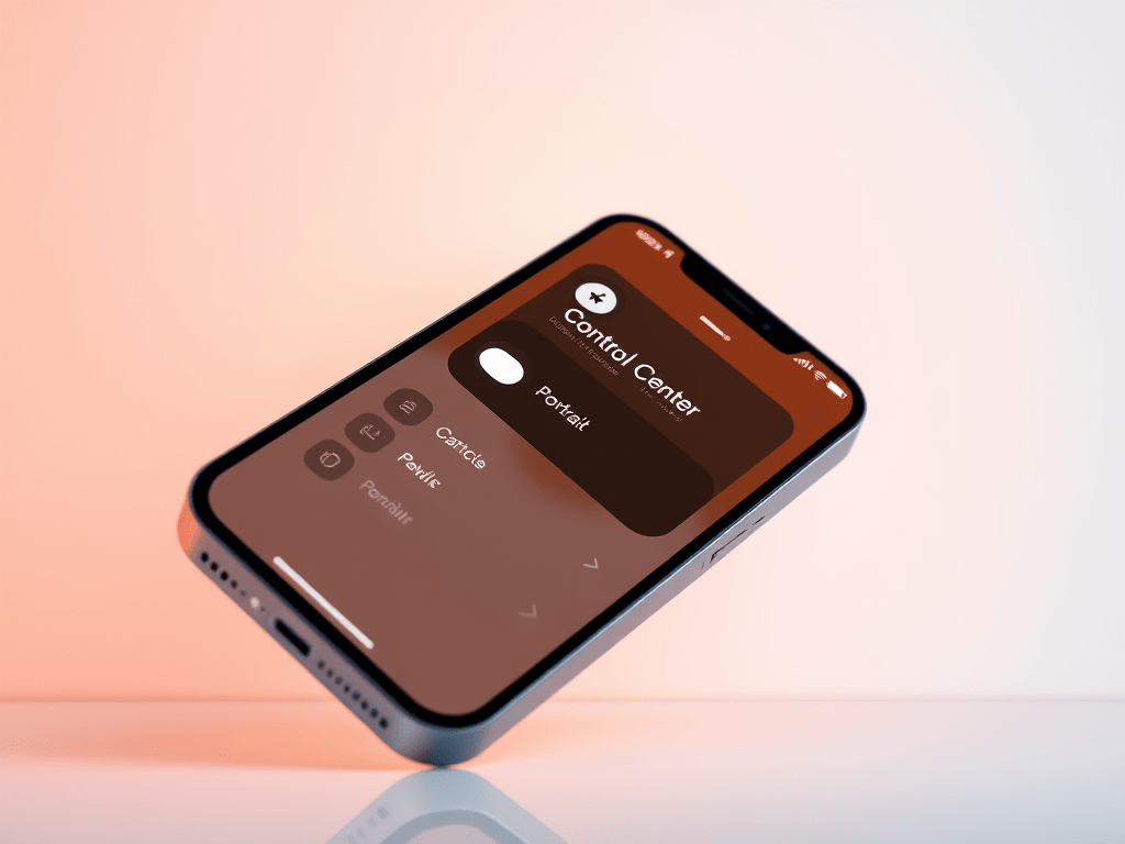 How to Quickly Lock Your iPhone Screen&nbsp;Orientation