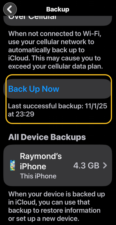 iPhone Backup 7