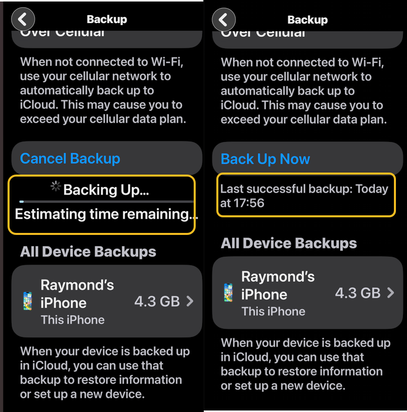 iPhone Backup 8
