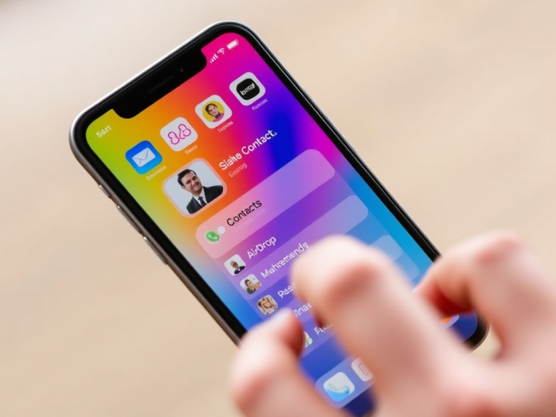 Quick Guide to Sharing Contacts on&nbsp;iPhone