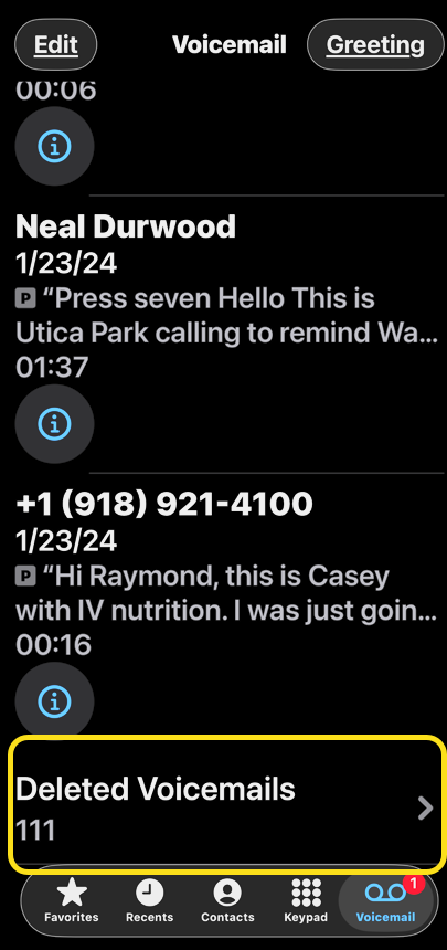 Deleted Messages 4