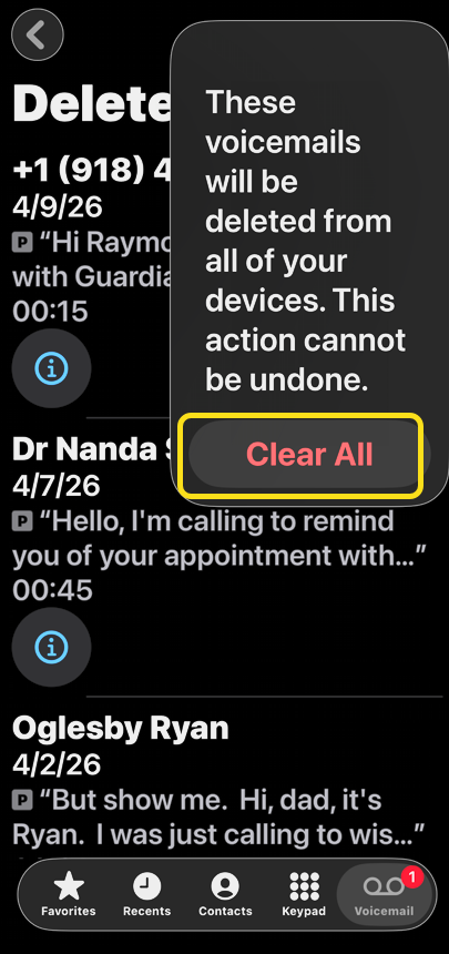 Deleted Messages 8