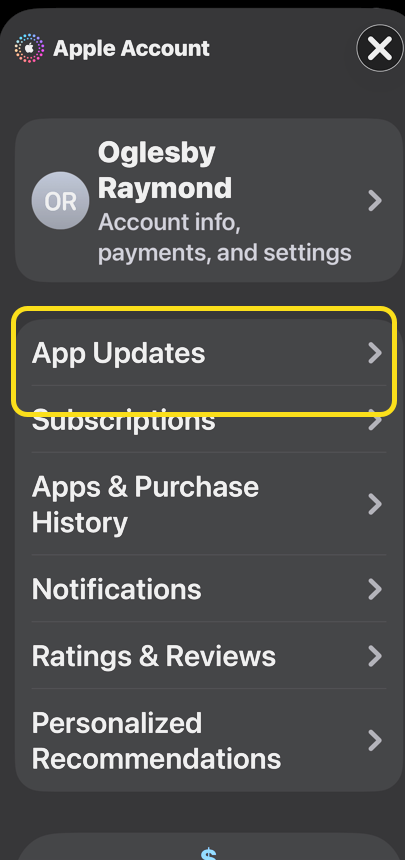 App Update 3